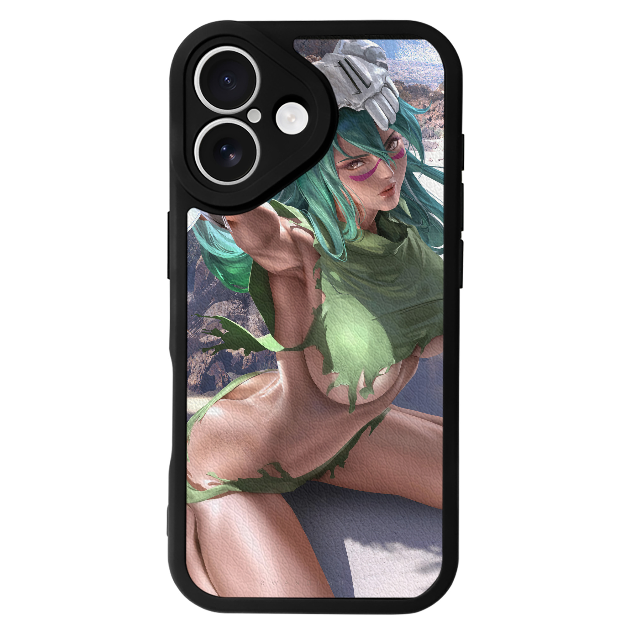 （画像用） ブリーチ BLEACH 【iPhone 16シリーズ対応】シリコンスマホケース（レザー調） 材質：シリコン